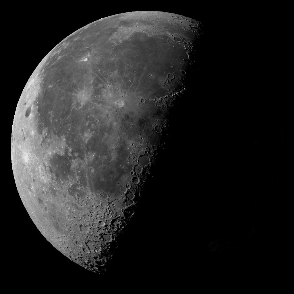 Moon's current appearance